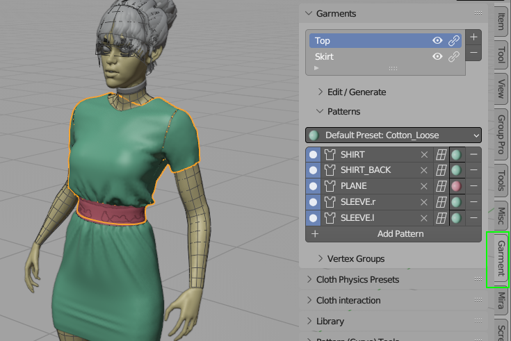 blender clothes addon free