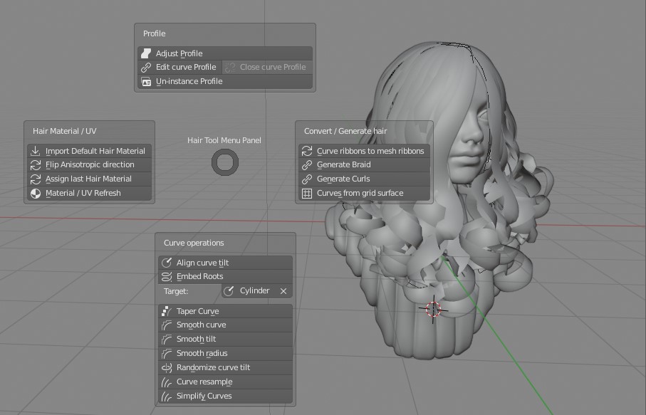 blender hair addon free